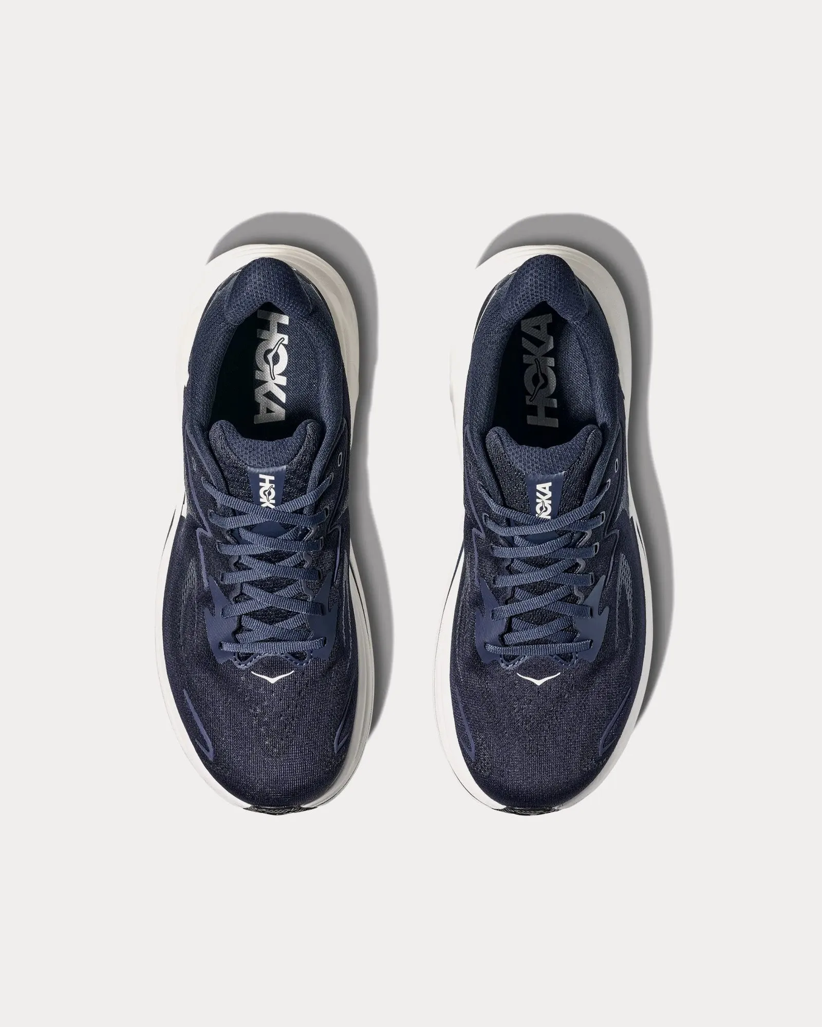 Clifton 10 Navy / White Running Shoes